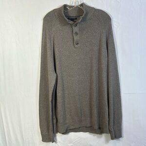 Banana Republic Brown Sweater Size XL Stretchy Wool Blend Excellent Like New